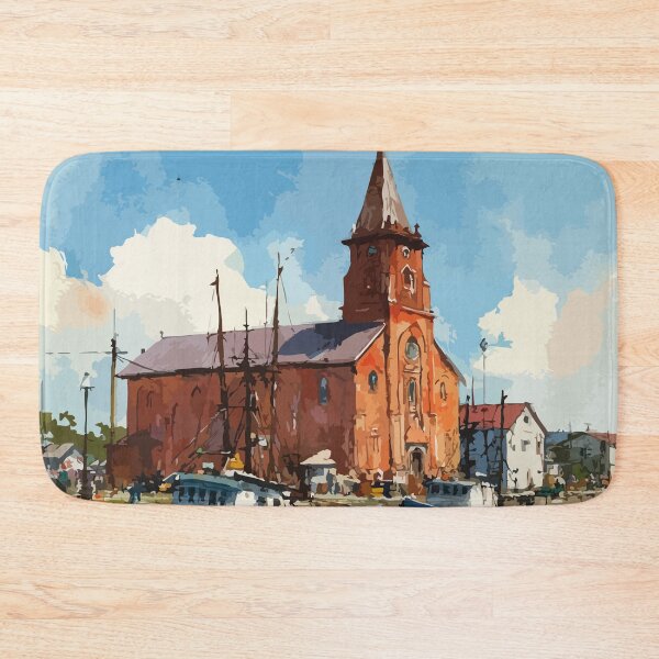 Item preview, Tignish Prince Edward Island | Village Waterfront Poster designed and sold by TuncGK.
