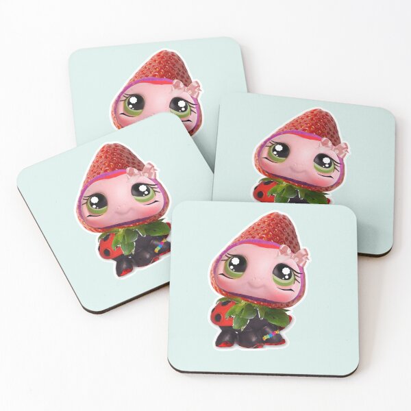 Item preview, What if a ladybug wore a strawberry as a hat? designed and sold by SereneGlowie.