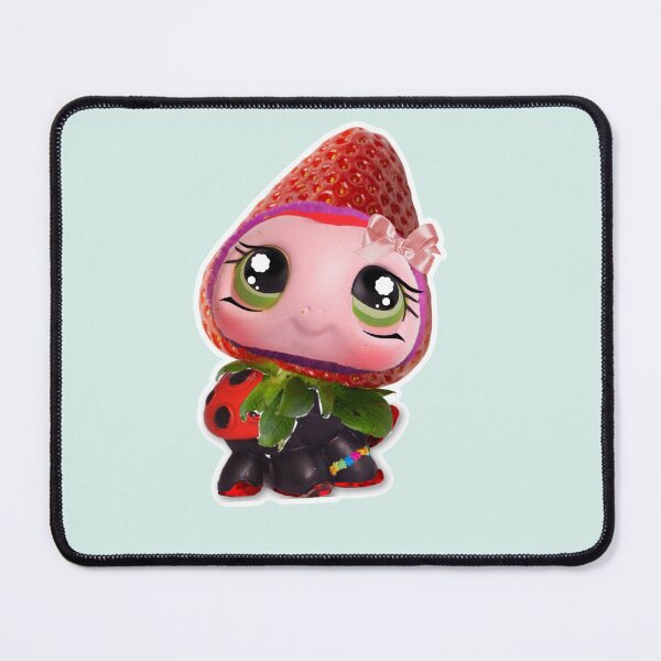Item preview, What if a ladybug wore a strawberry as a hat? designed and sold by SereneGlowie.