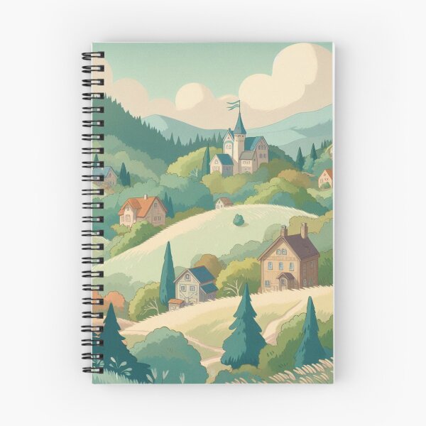 Aperçu de l'œuvre Paysage calme du Studio Ghibli créée et vendue par AnimeRay.