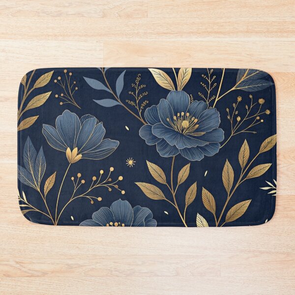 Item preview, Velvety midnight flowers  designed and sold by Lucky 777.