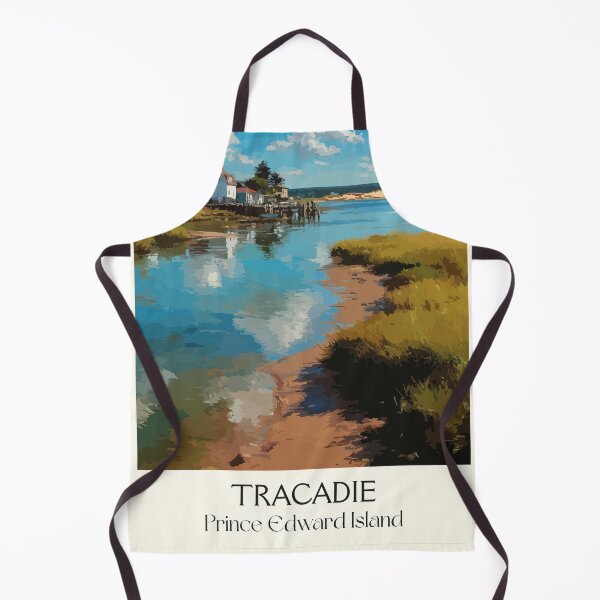 Item preview, Tracadie Prince Edward Island | Calm River & Meadow Poster designed and sold by TuncGK.
