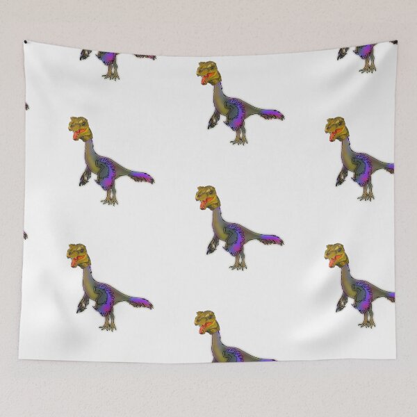Item preview, Jim the Gigantoraptor Dinosaur Wearing a dinosaur Hat – animalzinhats designed and sold by Ashley’sAnimalz.