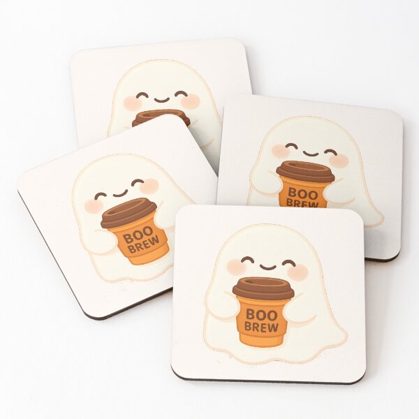 Item preview, ghostie coffee designed and sold by LuKreate.