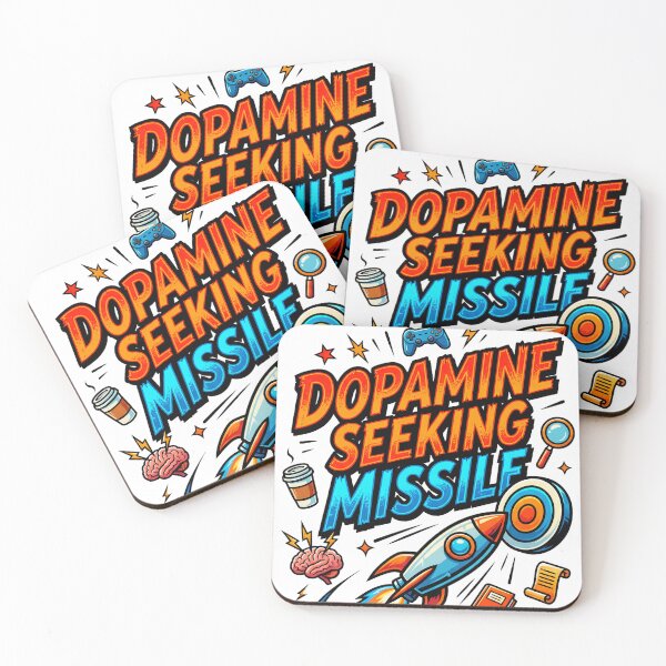 Item preview, Dopamine Seeking Missile ADHD Energy designed and sold by Quillway.
