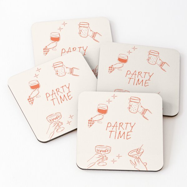 Item preview, Party Time Cocktail Illustration designed and sold by pointense.