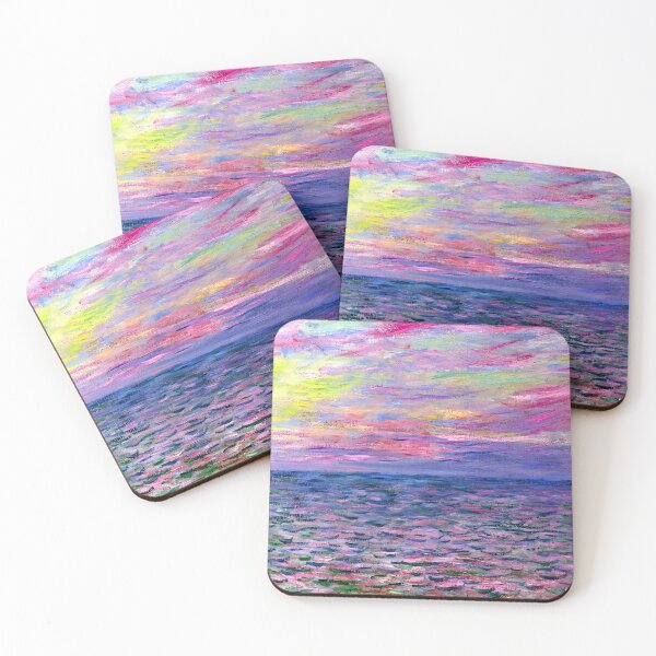 Item preview, Claude Monet - Sunset at Pourville, Open Sea designed and sold by Jon-Baran.