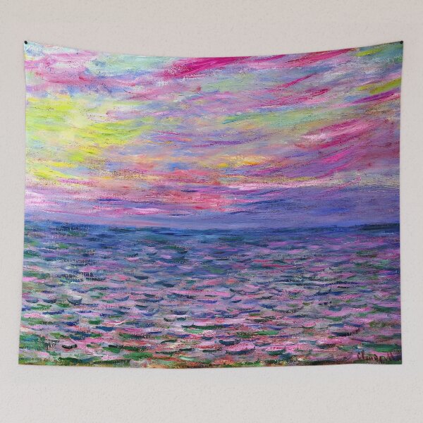 Item preview, Claude Monet - Sunset at Pourville, Open Sea designed and sold by Jon-Baran.