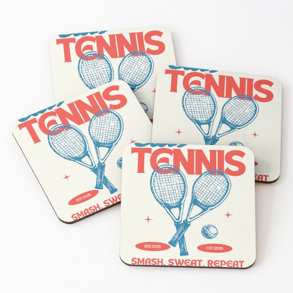 Item preview, Game. Set. Match. Club Tennis designed and sold by Koumudi Luxe Studio.