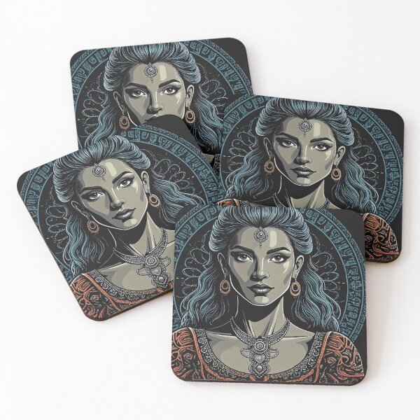 Item preview, Portrait of flamenco dancer with swirling hair designed and sold by Boxing Kangaroo Retail Company.