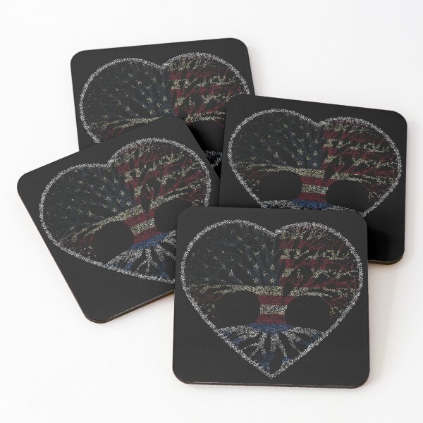 Item preview, Scottish Roots American Gift | Scotland USA Heritage Tree designed and sold by Loom on the Loch.