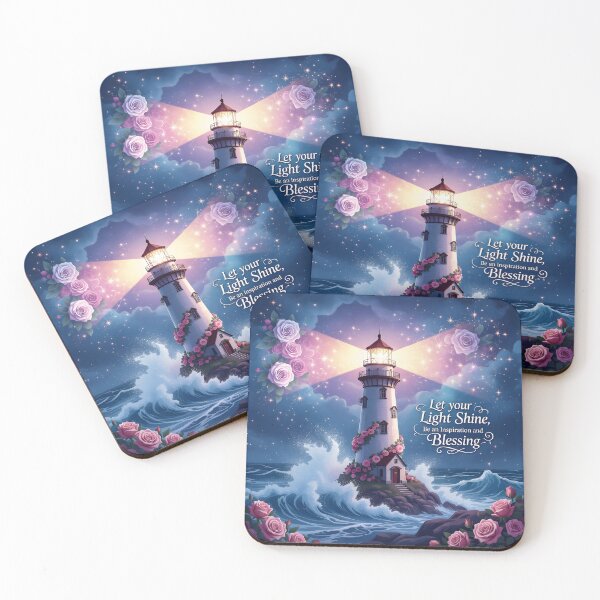 Item preview, Lighthouse and beautiful roses, be an inspiration to the world designed and sold by Magixa.