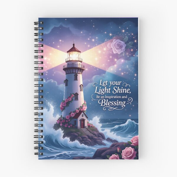 Item preview, Lighthouse and beautiful roses, be an inspiration to the world designed and sold by Magixa.