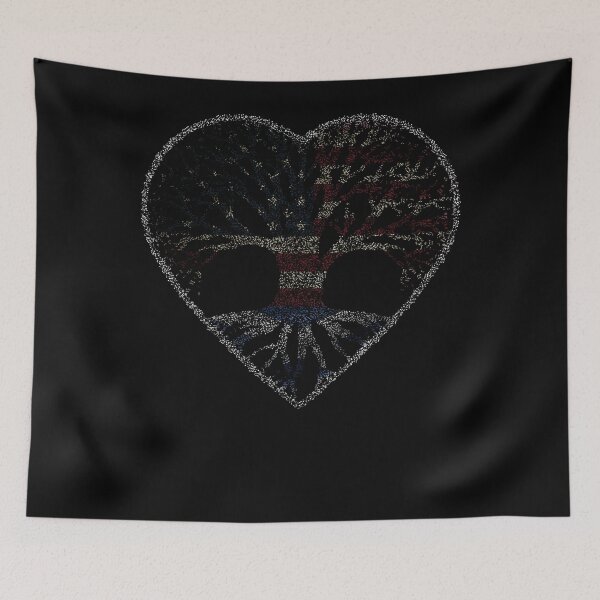 Item preview, Scottish Roots American Gift | Scotland USA Heritage Tree designed and sold by Loom on the Loch.