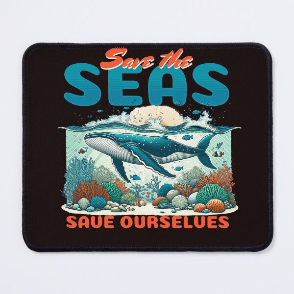 Item preview, Save The Seas: Marine Conservation Whale designed and sold by finkelart.