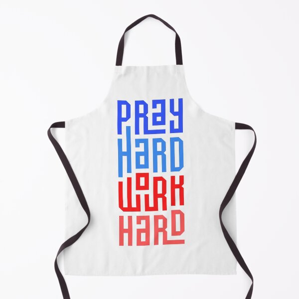 Item preview, Pray Hard, Work Hard  designed and sold by Koumudi Luxe Studio.