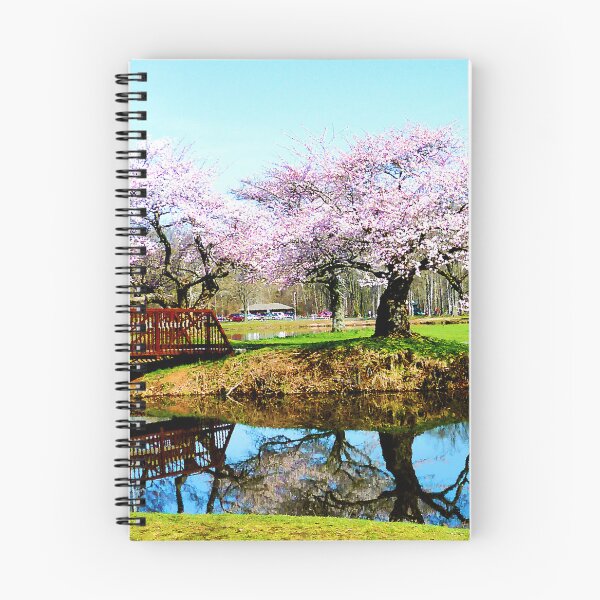 Item preview, Cherry Trees in the Park designed and sold by Susan Savad.