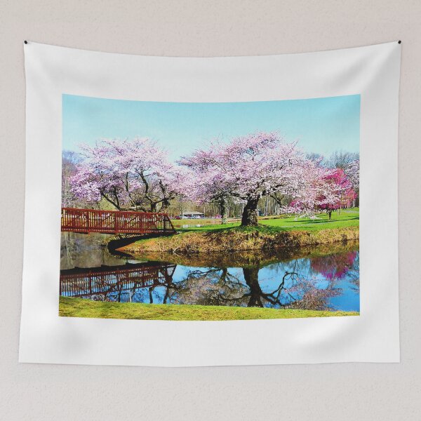 Item preview, Cherry Trees in the Park designed and sold by Susan Savad.