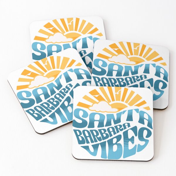 Item preview, Santa Barbara Vibes - Retro Vintage  California Beach Sunset designed and sold by Kathunk Designs.