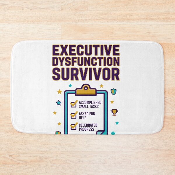 Item preview, Executive Dysfunction Survivor ADHD Strong designed and sold by Quillway.