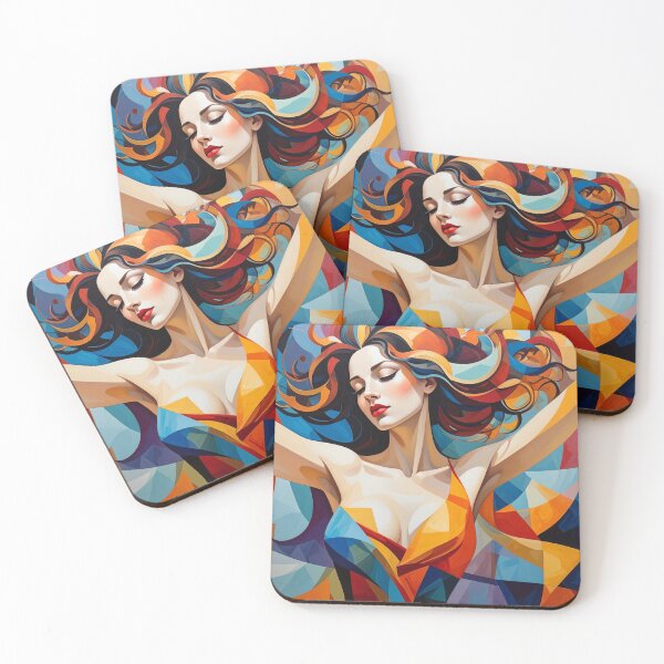 Item preview, Portrait of flamenco dancer with swirling hair designed and sold by Boxing Kangaroo Retail Company.