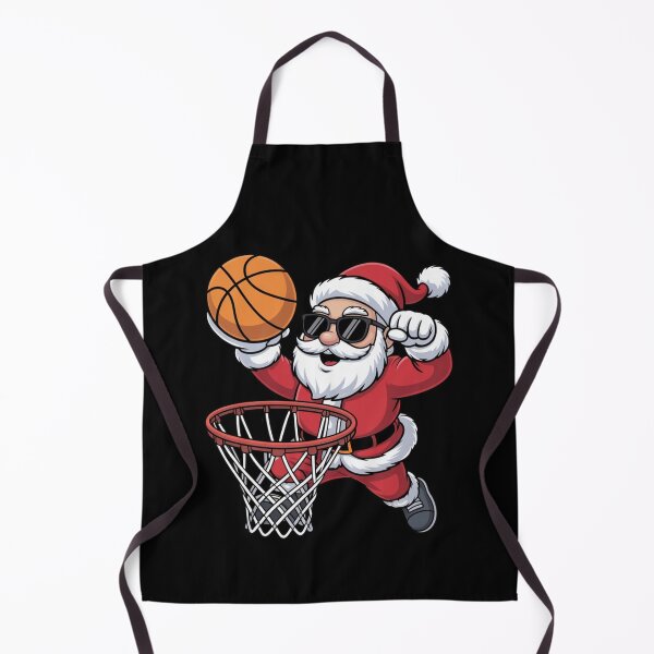 Item preview, Christmas Santa Claus Dunking A Basketball Boys Kids designed and sold by Dabbing Turtle Designs.