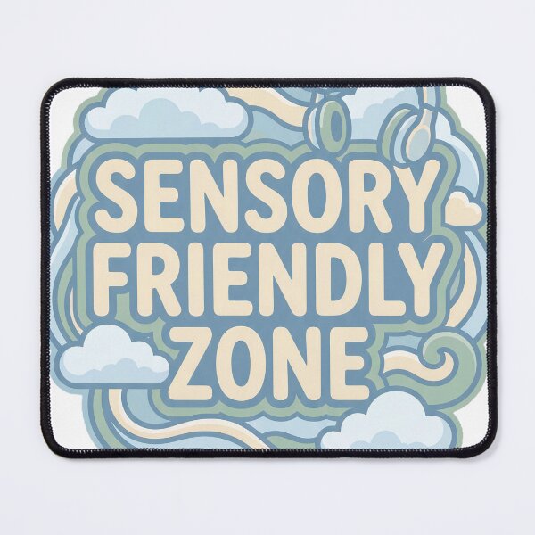 Item preview, Sensory Friendly Zone Autism Awareness designed and sold by Quillway.