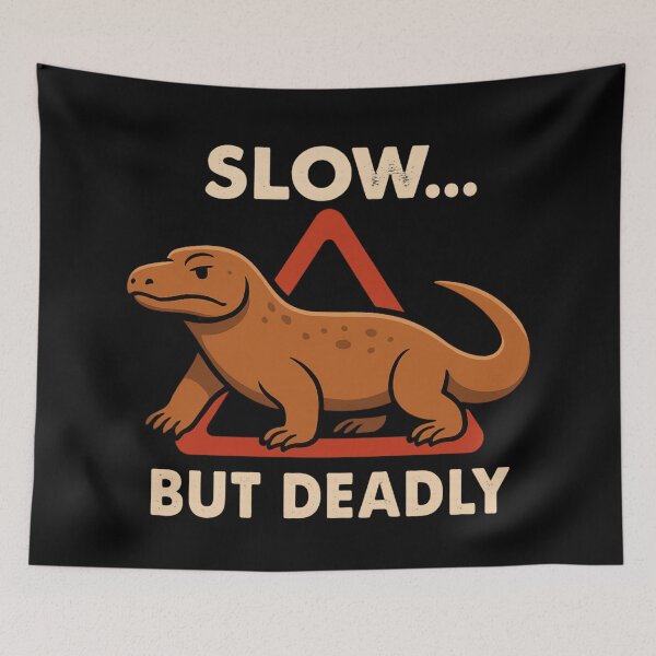 Item preview, Slow but Deadly - Komodo Dragon designed and sold by SidTastic .