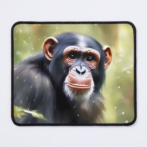 Item preview, Chimpanzee in Forest designed and sold by CalmnessbyChoice.