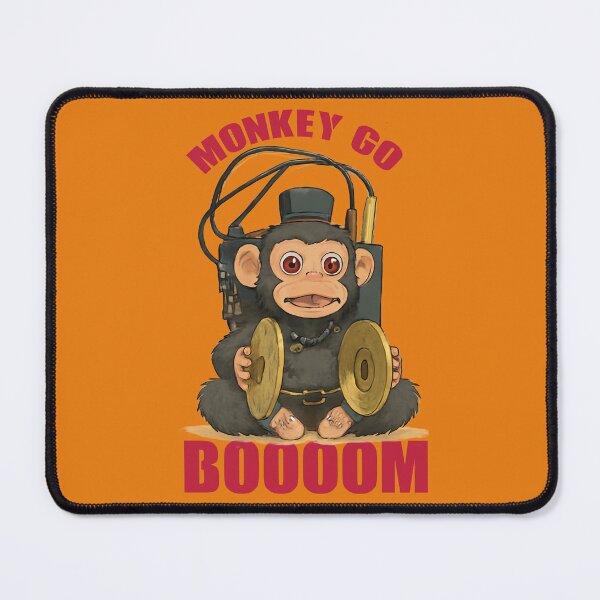 Item preview, Monkey Go Boom – Retro Pixel Explosive Gamer Art designed and sold by GitGudGear.