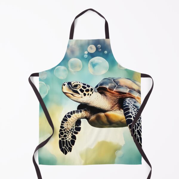 Item preview, Turtle with Bubbles designed and sold by CalmnessbyChoice.