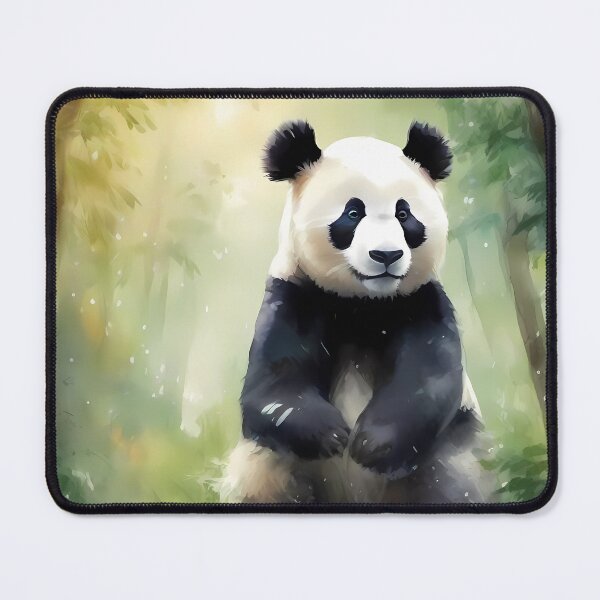 Item preview, Sitting Panda in Woods designed and sold by CalmnessbyChoice.