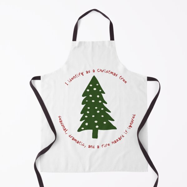 Aperçu de l'œuvre Je m'identifie à un sapin de Noël : saisonnier, spectaculaire et un risque d'incendie si on l'ignore. créée et vendue par MelocotonDreams.