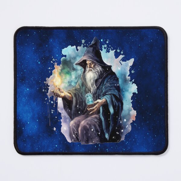 Item preview, Astral Gatekeeper Wizard – Guardian of the Infinite Dreamworlds designed and sold by MysticOzzy.