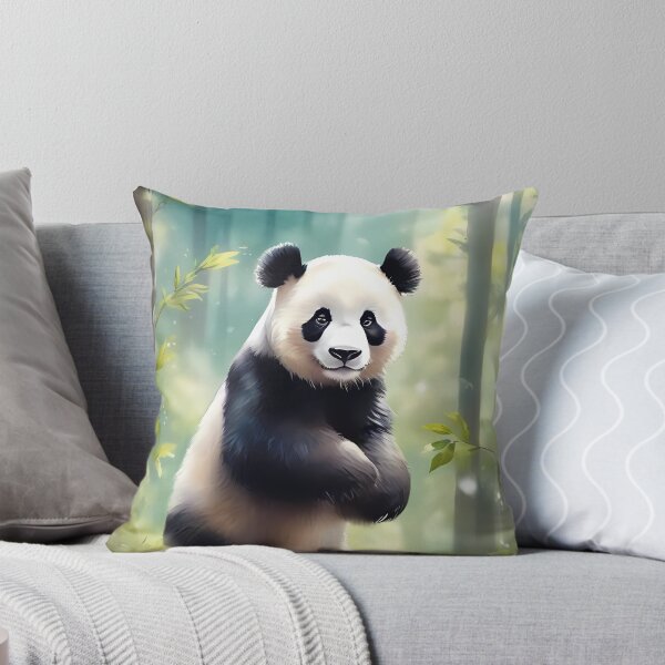 Item preview, Cute Panda Sitting designed and sold by CalmnessbyChoice.