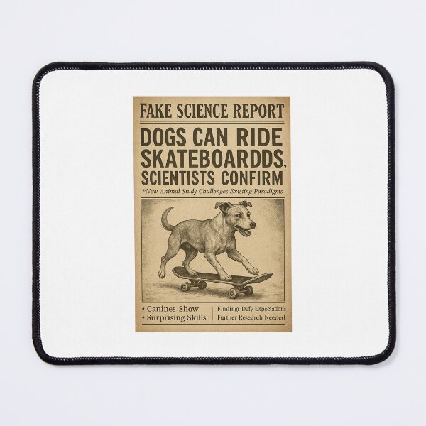Item preview, Fake Science Report: Frogs Develop New Form of Screaming – Vintage Newspaper Illustration designed and sold by LovelyCatGalaxy.