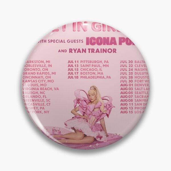 Item preview, Meghan The Get in Girl Tour dates 2026 isengin designed and sold by LUKS34.