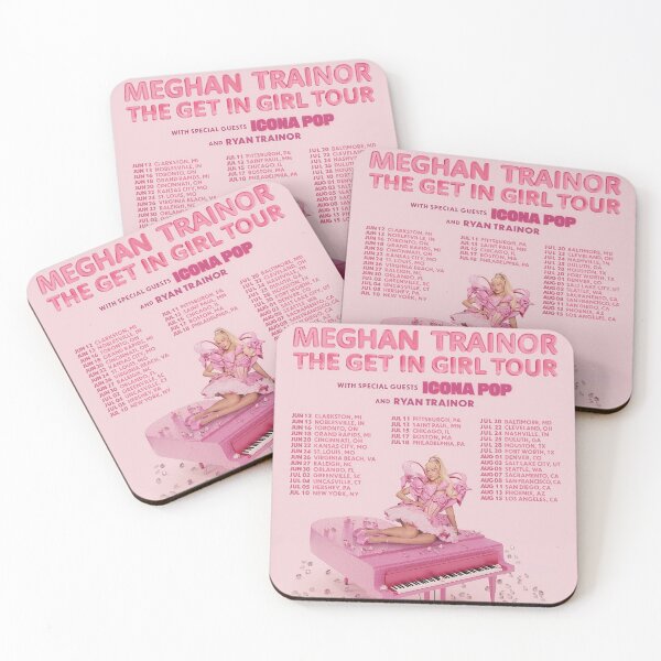 Item preview, Meghan The Get in Girl Tour dates 2026 isengin designed and sold by LUKS34.