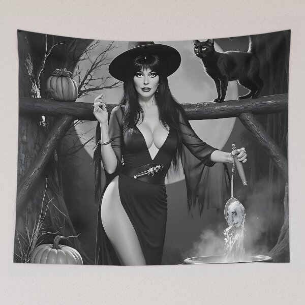 Item preview, Elvira something's brewing designed and sold by Digital Dream Art.