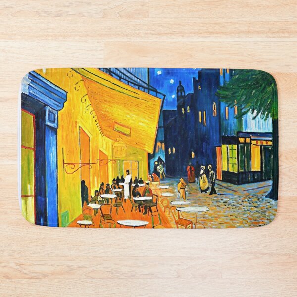 Item preview, Café Terrace at Night (1888) – Vincent van Gogh Art Print designed and sold by ImgPrint.