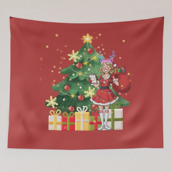 Item preview, Christmas Nurse on Gift Duty designed and sold by DżodżoJoy.