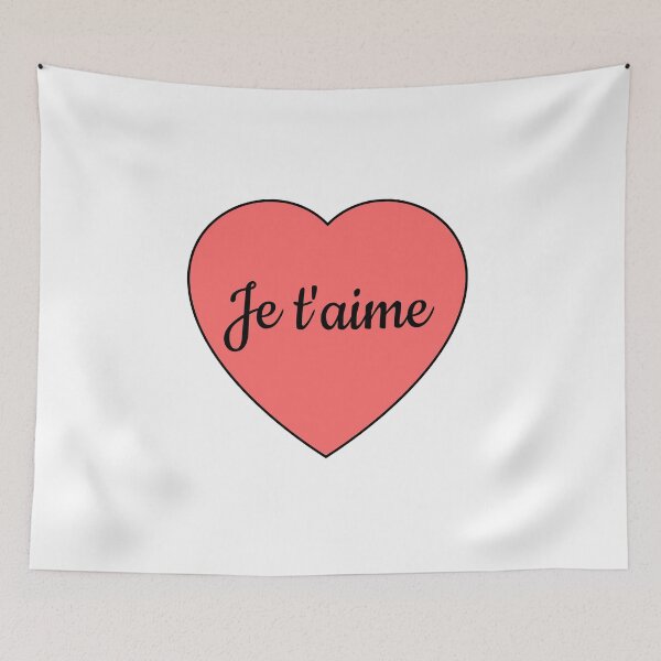 Item preview, Je Taime - I love you in French   designed and sold by Inspirationmotivation.