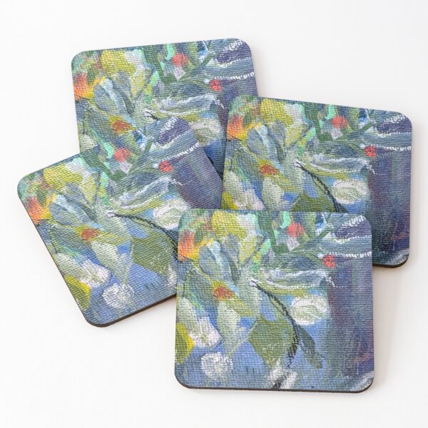 Item preview, Blue foliage designed and sold by Marie-Louise Avery.