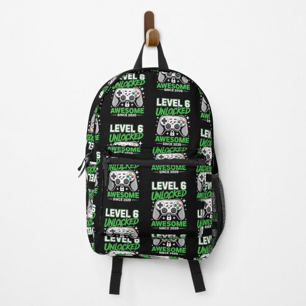 Item preview, Level 6 Unlocked – Awesome Since 2020 – 6th Birthday Gaming Design designed and sold by Gogetgiggles.