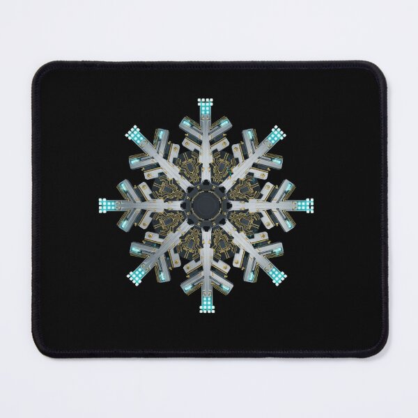 Item preview, CPU Snowflake: Motherboard Processor & Tech Winter Design designed and sold by trend-forge.