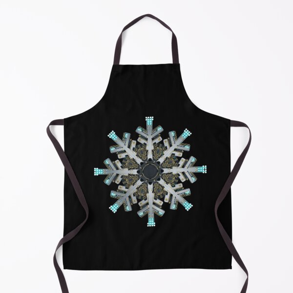 Item preview, CPU Snowflake: Motherboard Processor & Tech Winter Design designed and sold by trend-forge.