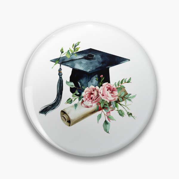 Item preview, Graduation Cap with Flowers designed and sold by Liededrom..