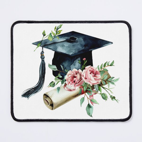 Item preview, Graduation Cap with Flowers designed and sold by Liededrom..