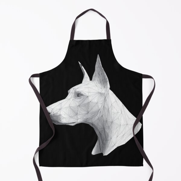Artikelvorschau, Geometrische Low-Poly-Hundeprofil-Grafik entworfen und verkauft von Wild Ink Studio by Barbara.