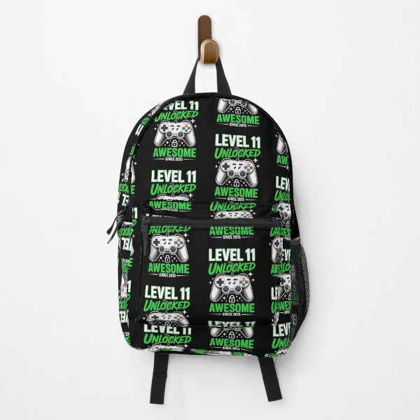 Item preview, Level 11 Unlocked – Awesome Since 2015 – 11th Birthday Gaming Design designed and sold by Gogetgiggles.